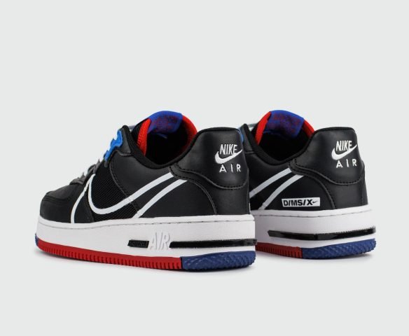 Air force 1 black red and white hotsell